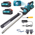 Cordless Hedge Trimmer 20-Inch with 2 Batteries