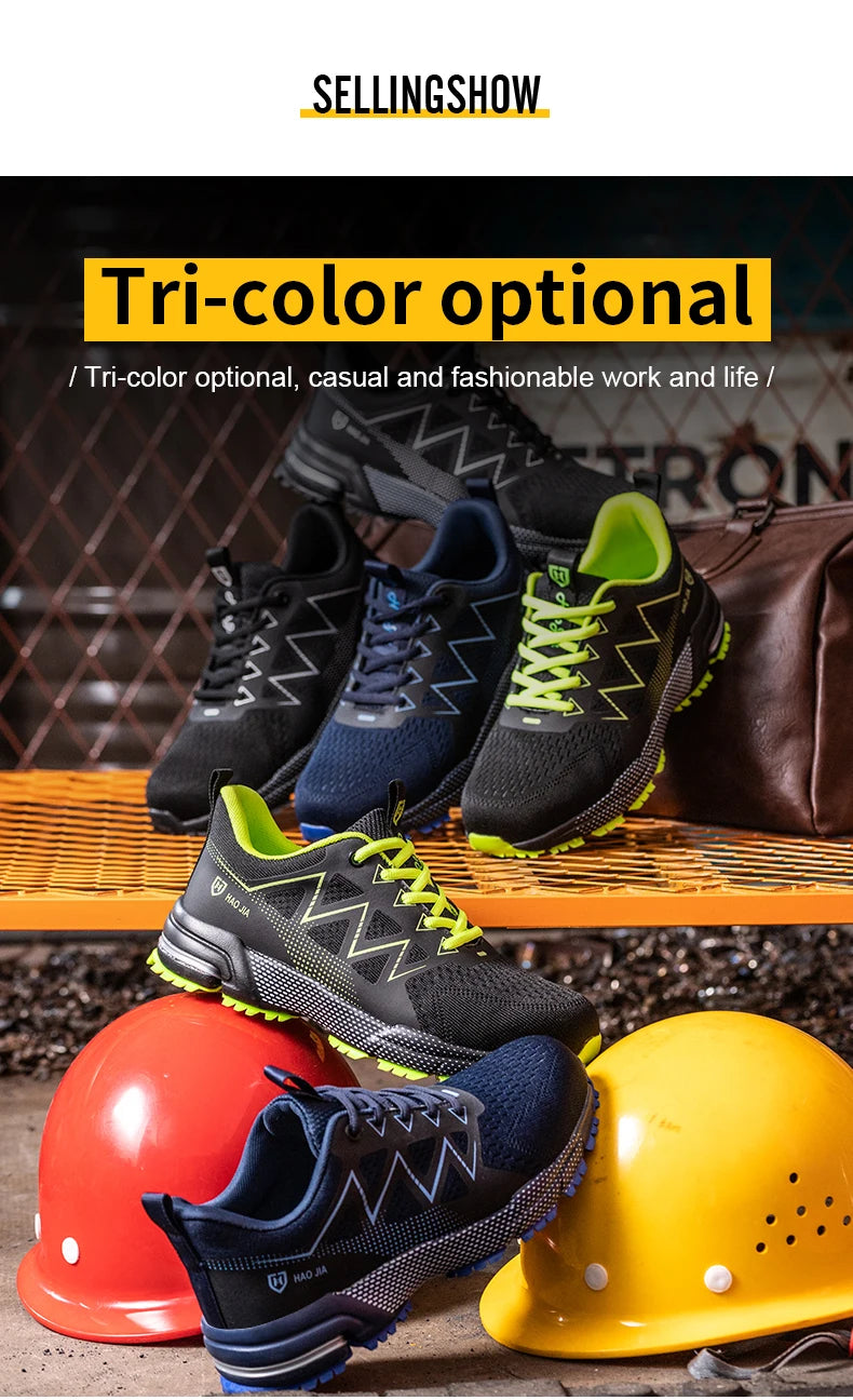 Lightweight Steel Toe Safety Sneakers for Men & Women - image 9