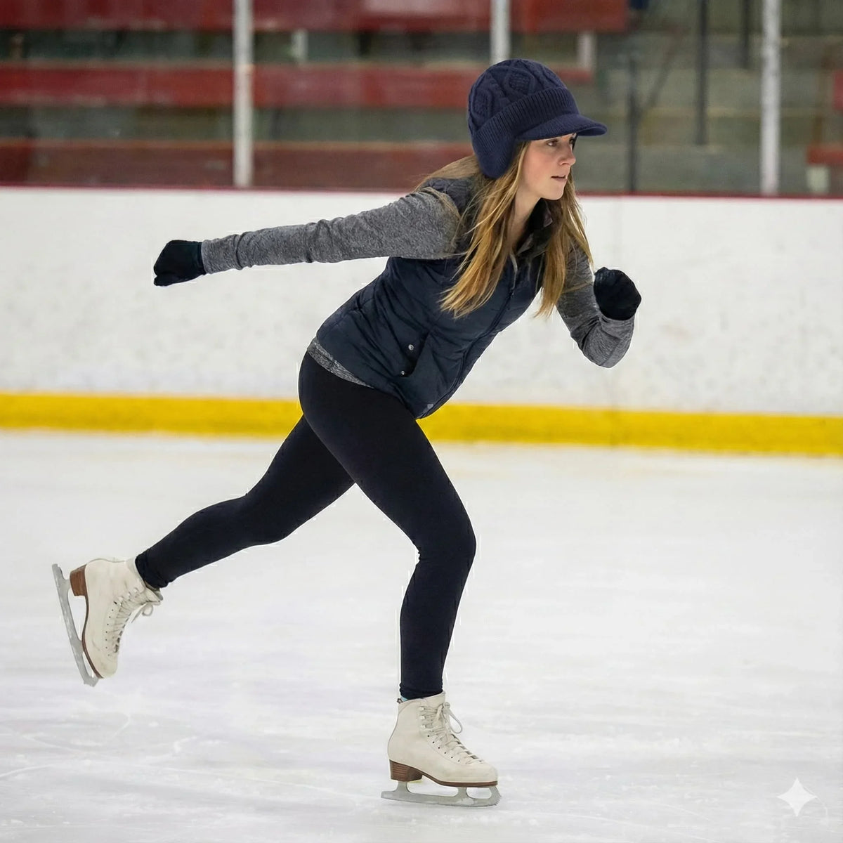 Winter Fleece-Lined Beanie with Earflaps – Windproof Knit Hat
