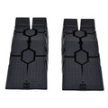 1 Pair Black 2500kg Heavy Car Ramps 900 Mm Long Anti-Slip Working Ramp Car Oil Changing Repair Maintenance Jacket Lift Tools