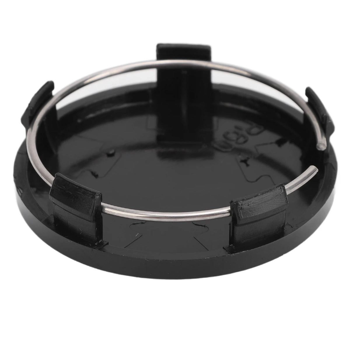 60mm Universal Wheel Center Caps with Iron Ring, 4-Pack - image 8
