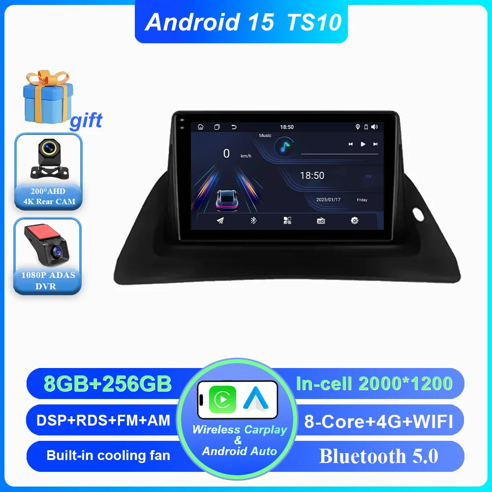 Renault Kangoo 9" Touchscreen GPS Car Radio 2008-2018 with CarPlay - image 7