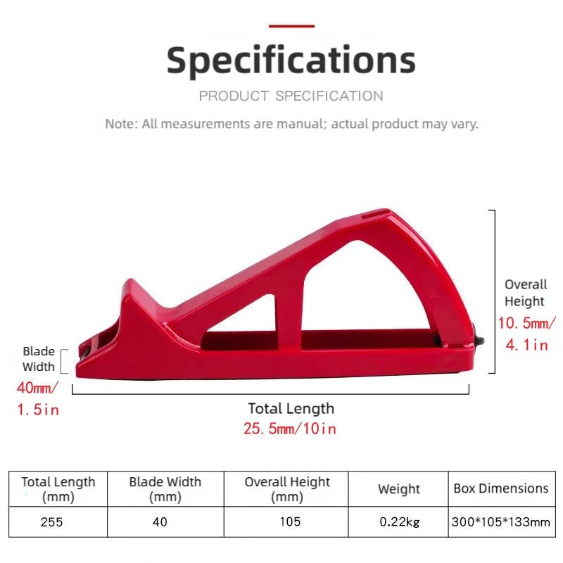 Drywall rasp and plasterboard planer, edge trimming tool for gypsum board