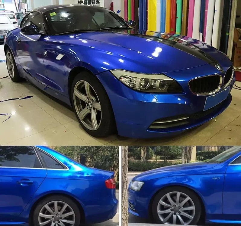 Glossy Candy Vinyl Wrap Film for Cars & Motorcycles – Colorful - image 3
