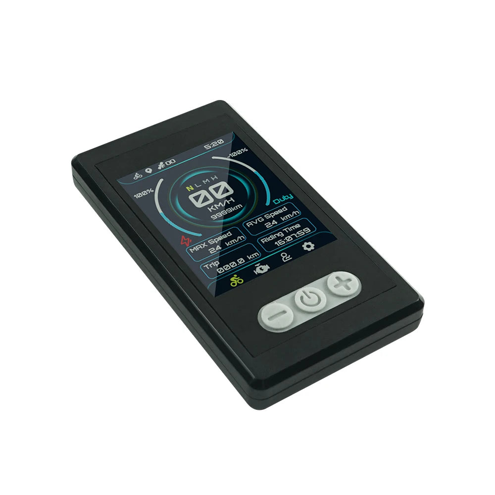 Ebike Display Flipsky Ebike TFT Color Disply V2.0 Advanced Display with GPS Function IP65 Waterproof for Ebike