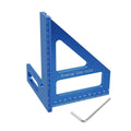 Multi-Angle Carpenter Square Protractor – 45/90 Degree Ruler