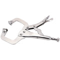 C Clamp weld Clip Woodwork Alloy Steel Pad Wood Work Grip Vise Lock Jaw Swivel Pincer Tong Tenon Locator Hand Tool Fix Plier