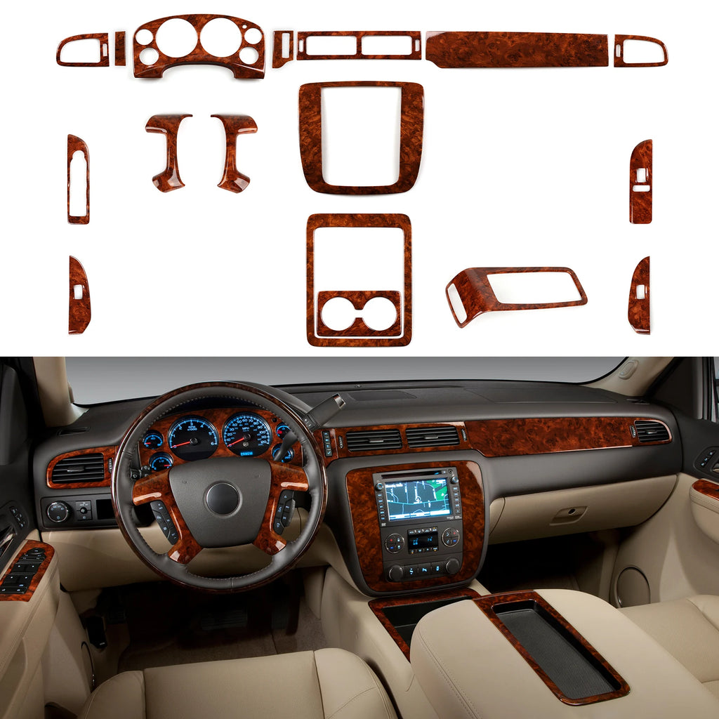 Chevy & GMC Interior Sticker Kit – Center Console & Dash Protection