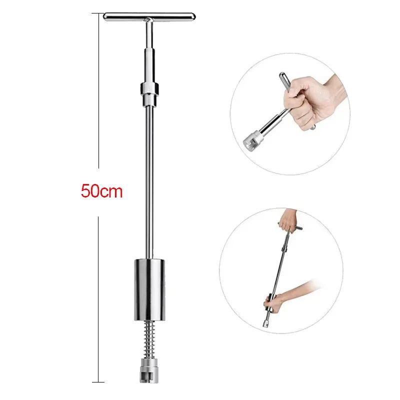 Auto Body Dent Repair Kit with Slide Hammer Puller & Suction Cup - image 2