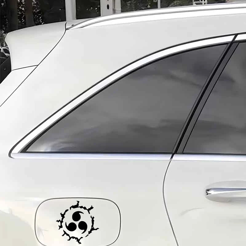 Cartoon-Style Swirl Mark Vinyl Decal for Cars and Trucks