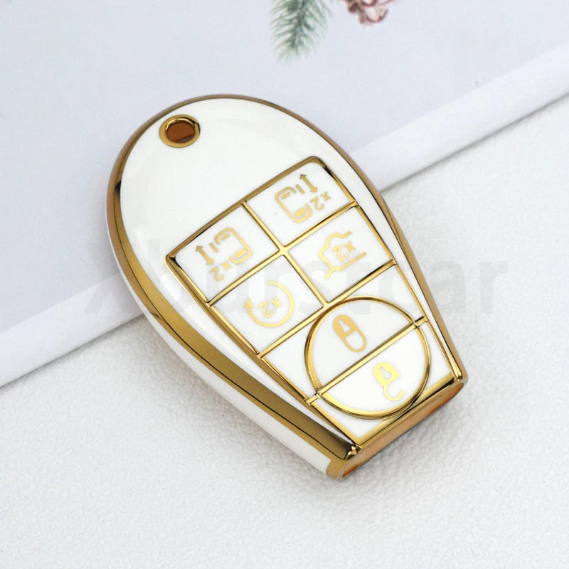 TPU Car Key Fob Cover Case for Dodge Jeep Chrysler - image 6