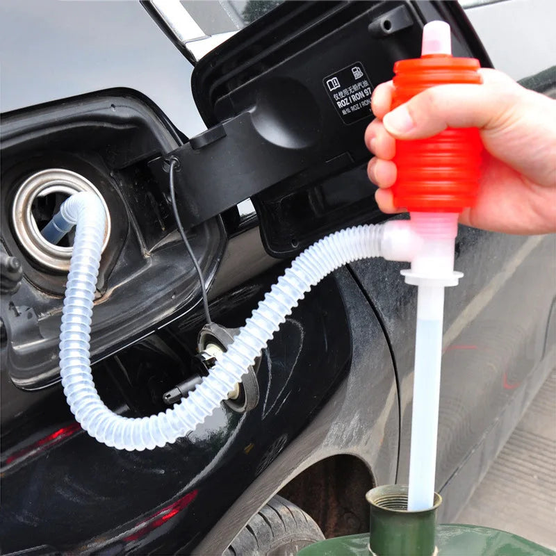 Truck Car Hand Fuel Pump Oil Gasoline Diesel Transfer Sucker Manual Fuel Pump Petrol Liquid Syphon Suction Fuel Transfer Pump