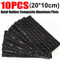 Butyl rubber sound deadener sheets, car noise insulation with aluminium facing