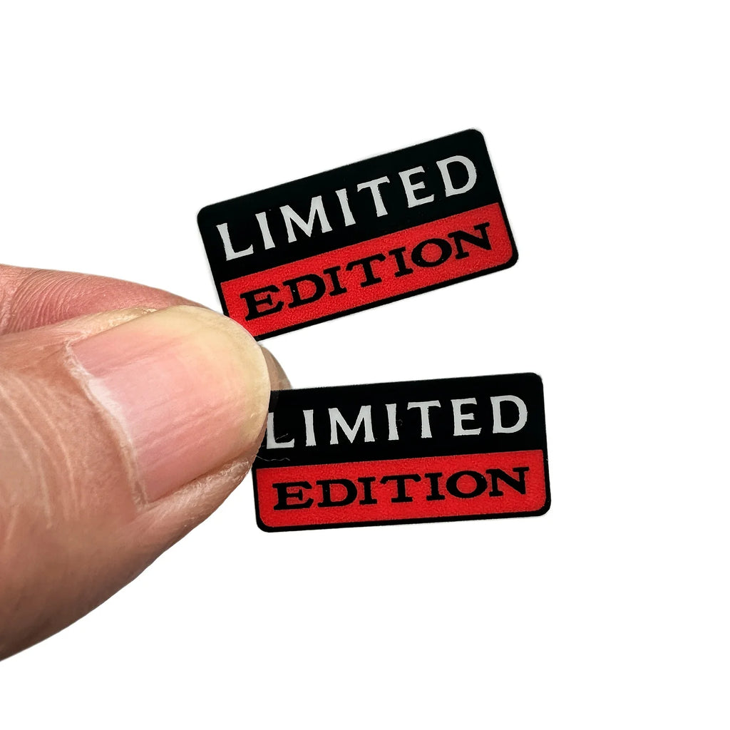 4pc Limited Edition Emblem Decals for Car, Motorcycle and Helmet - view 4