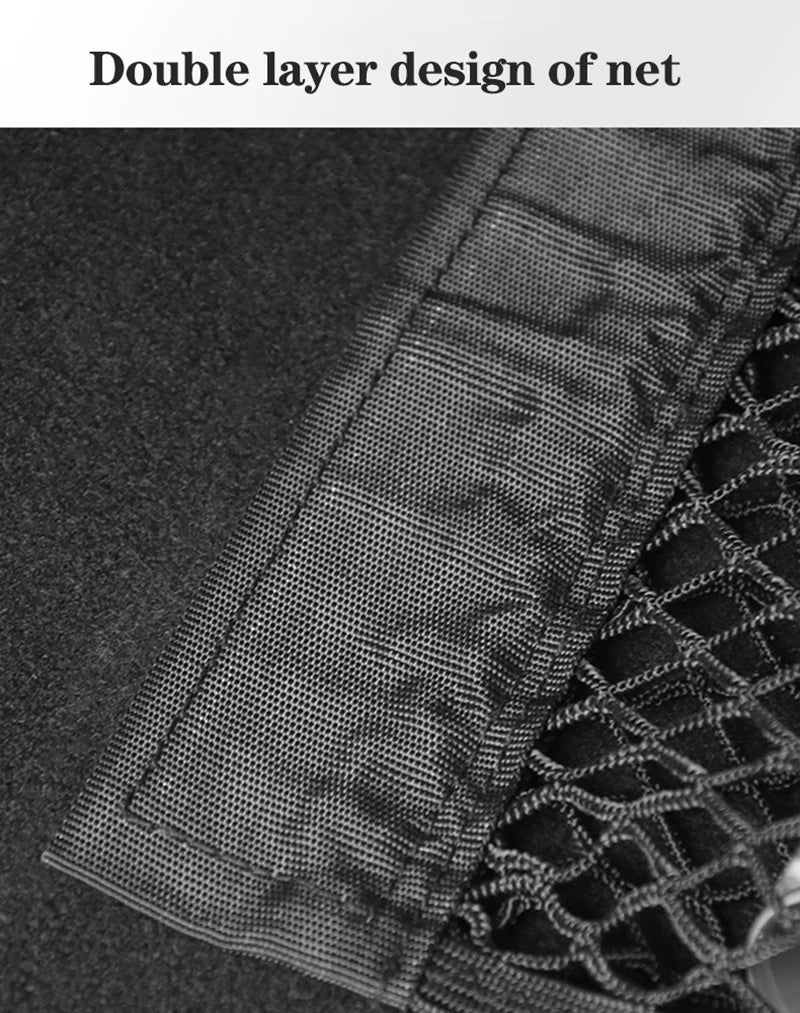 Elastic Mesh Seat Back and Trunk Net Organizer