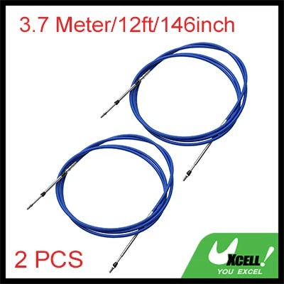 Marine Throttle and Shift Control Cable Pair for Outboard Motors