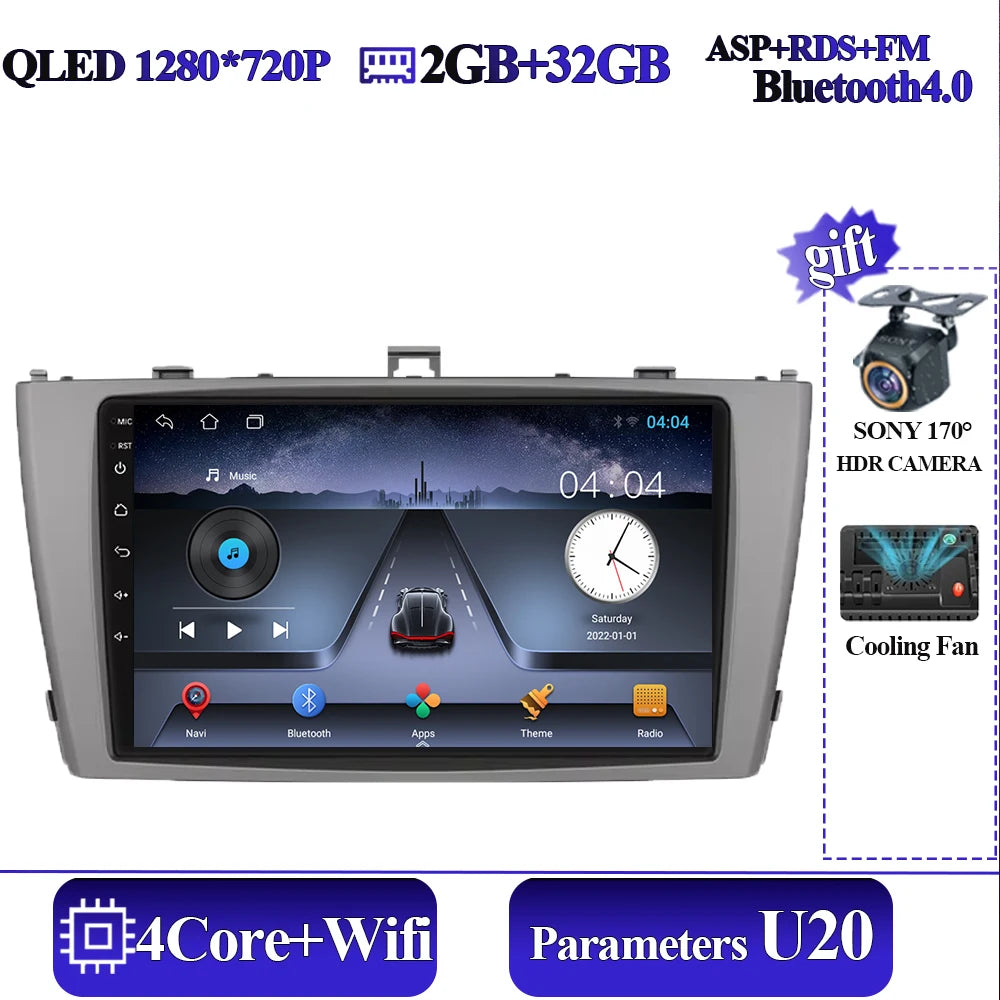 Toyota Avensis T27 9 Inch Android Car Stereo Wireless CarPlay - image 8