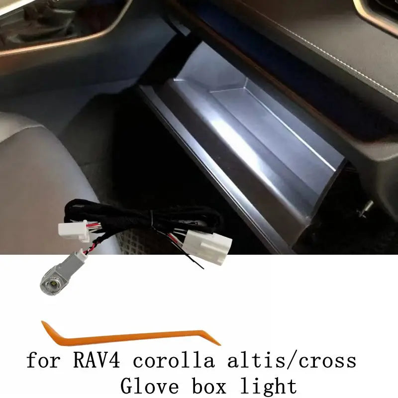 CANbus LED Glove Box Light for Toyota RAV4 & Corolla