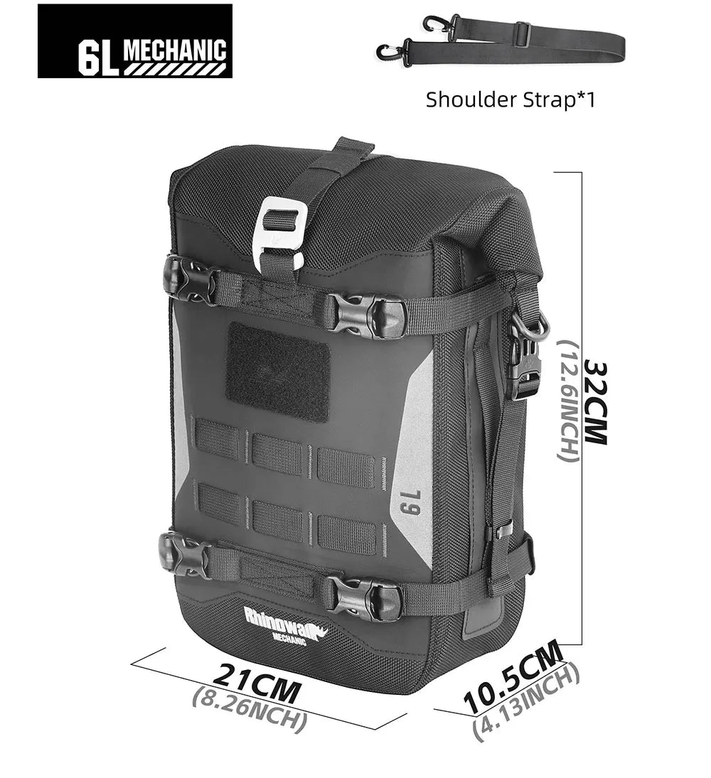 Rhinowalk Waterproof Crash Bar Bag & Tool Pouch - image 10