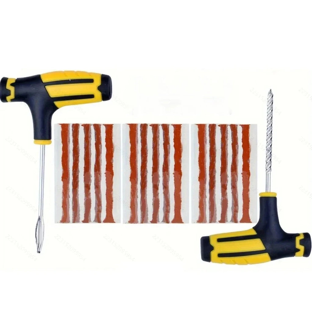 Tire Puncture Repair Kit – Plug Tools & Tire Strips