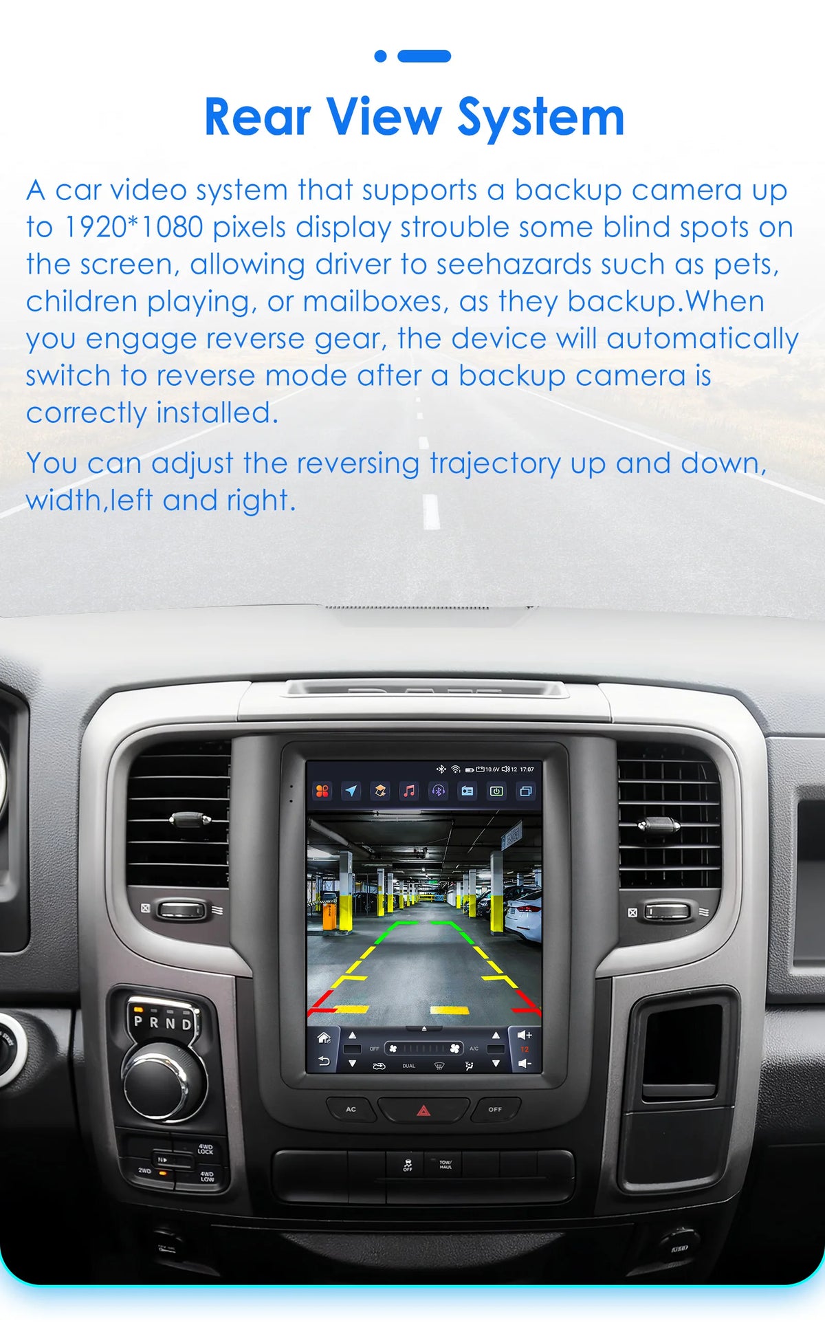 9.7" CarPlay Android Auto Head Unit for Dodge Ram 2013-2018 - image 39