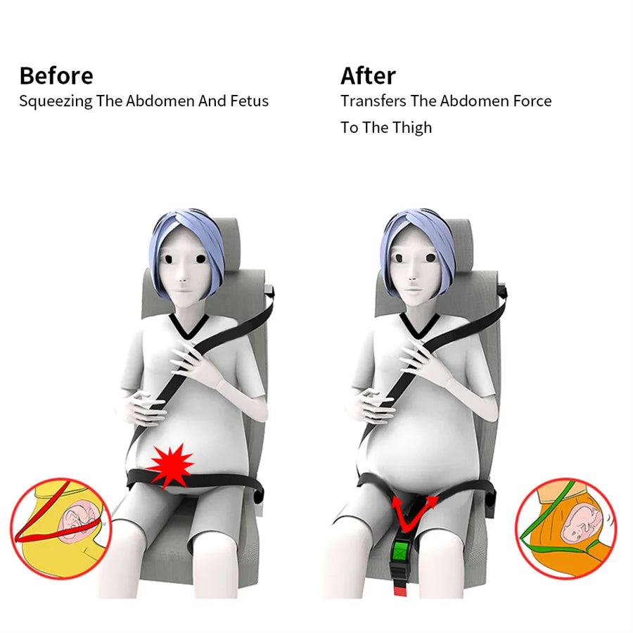 Pregnancy Seat Belt Adjuster for Safe Driving - image 9
