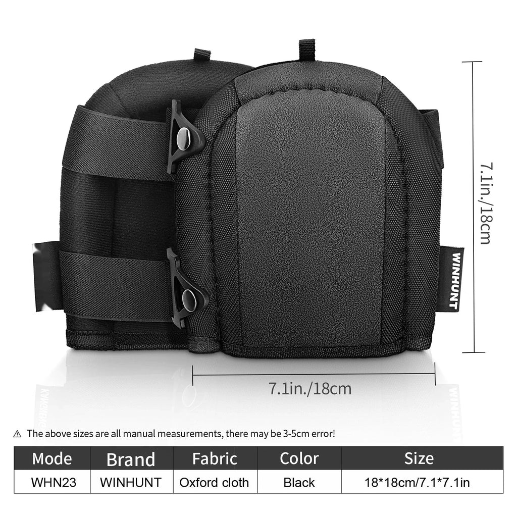 Heavy-Duty Foam Knee Pads with Double Straps