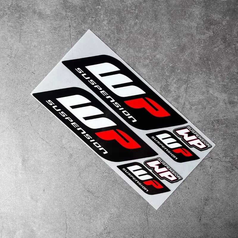 Reflective WP Suspension Decals for Shock Absorbers - image 8