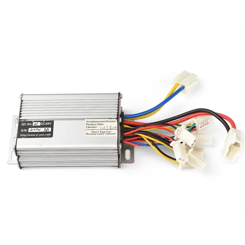 Electric Bicycle Controller 36V 48V 800W 1000W 30A DC Brushed For E Bike Scooter Skateboard Part Fit Battery Motor Engine Part