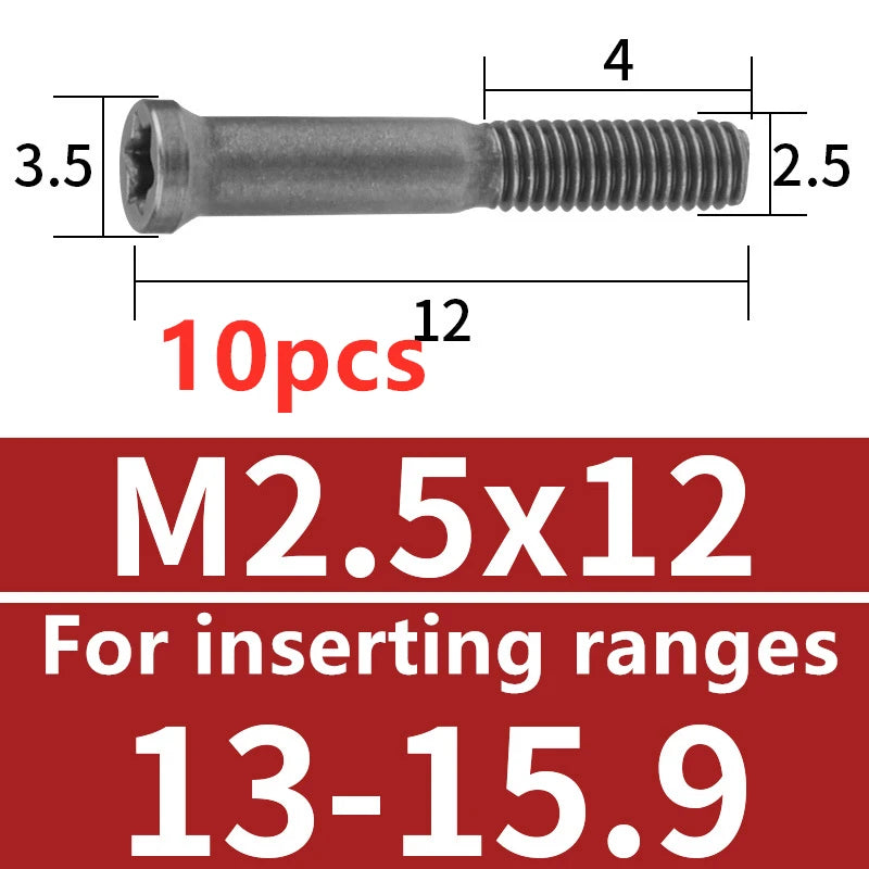 Indexable U Drill with Internal Cooling, 3D-10D, 10-25mm Diameter
