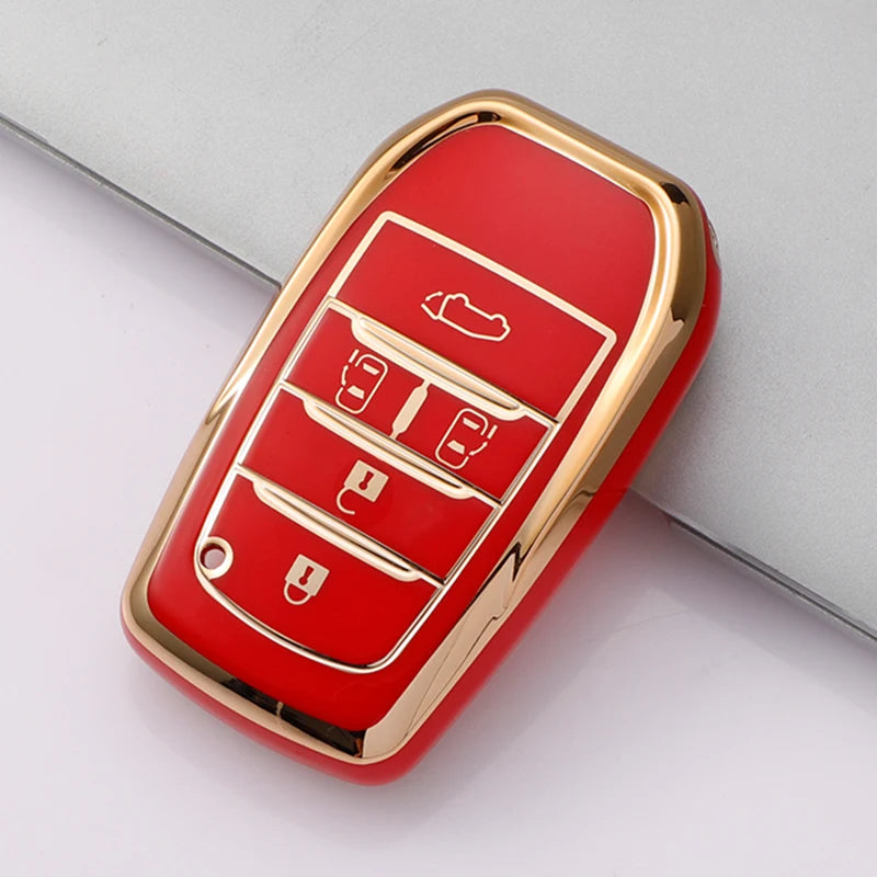 TPU Toyota Car Key Cover – Durable Key Fob Protection (2/3/4 Button) - image 4