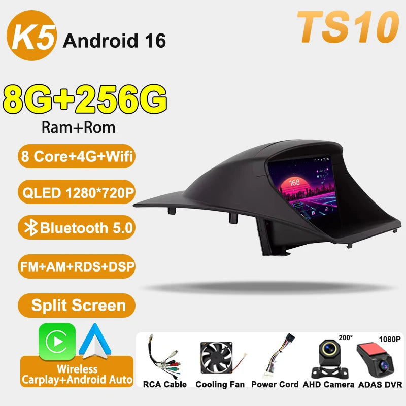 9-Inch Android Car Radio for Ford Fiesta MK6/MK7 2009-2017 with GPS - image 11