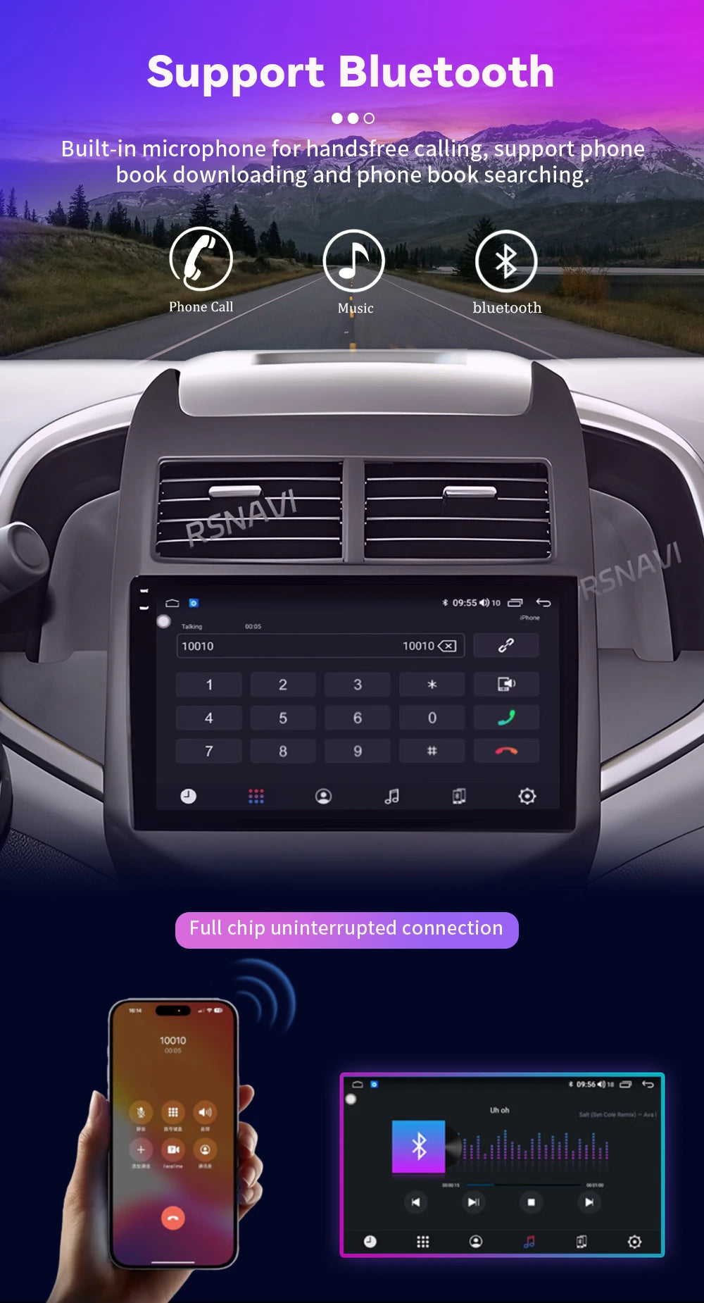 9-Inch CarPlay & Android Auto Radio for Chevy Aveo/Sonic (2011-2015) - image 24
