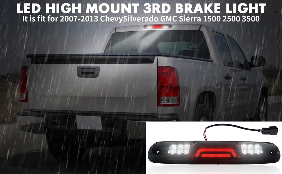LED Third Brake Light for 2007-2013 Chevy Silverado & GMC Sierra - image 9
