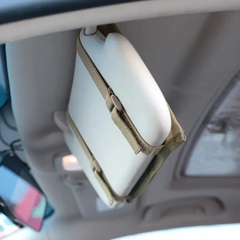 MOLLE Tactical Sun Visor Organizer Pouch for Trucks and SUVs