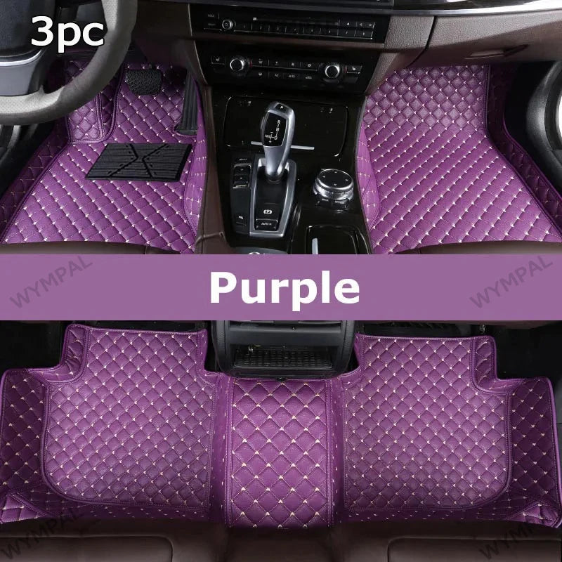 Waterproof Car Floor Mats Compatible with Fiat Abarth 595 X290 2012-2022