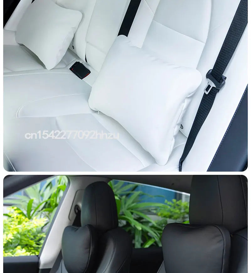 Car Headrest Neck Pillow for Model 3 and Model Y