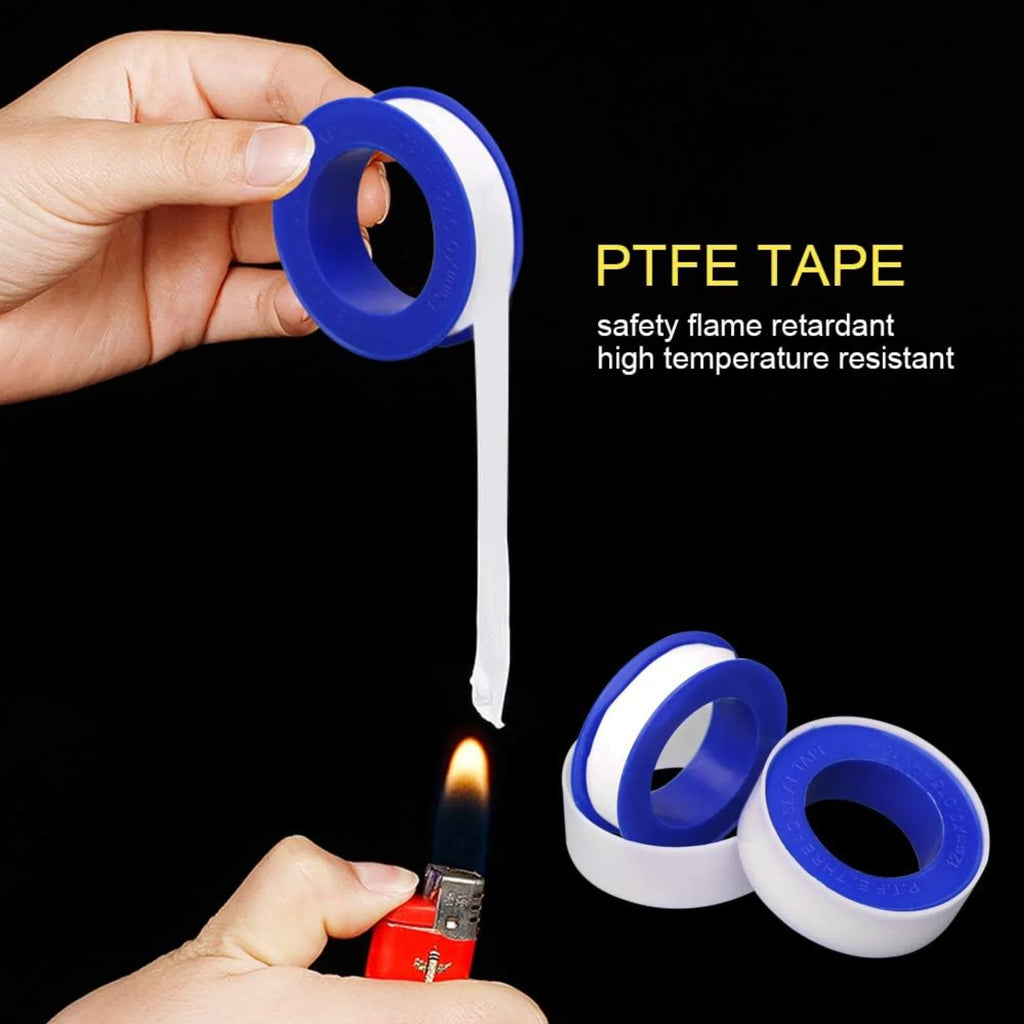 PTFE Thread Seal Tape Roll Set – Waterproof Plumbing Tape, 1–50 Rolls