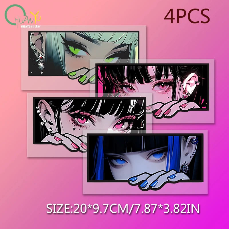 Anime Car Sticker, Waterproof Scratch Cover Vinyl Decal - view 16