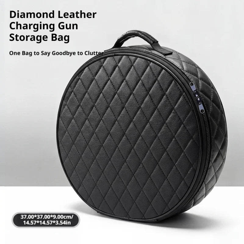 EV Charging Cable Storage Bag for Car Trunk