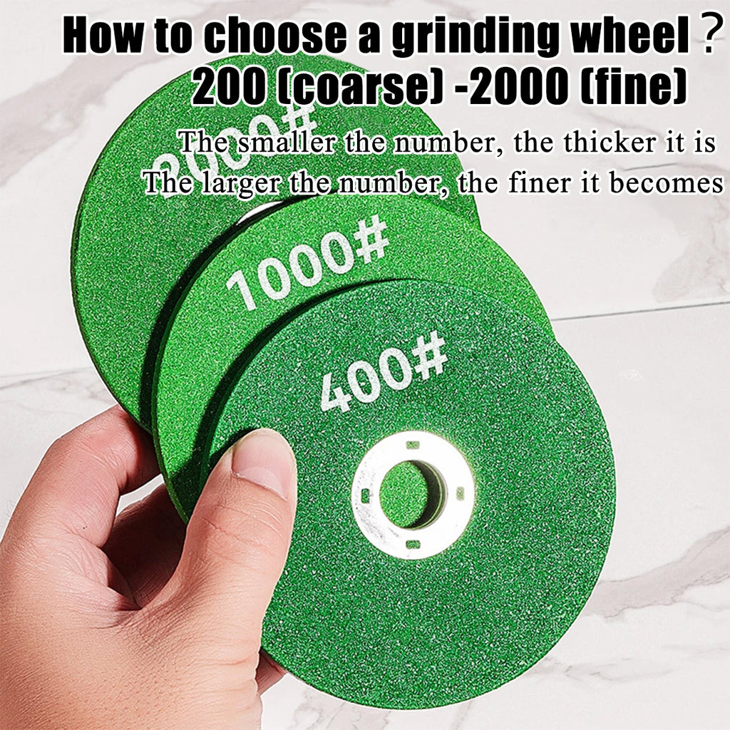 Angle Grinder Grinding Wheel 100-2000 Mesh, Angle Grinder Cutting Flap Grinding Disc Wheel Cut Off Wheels, Grinding Wheel