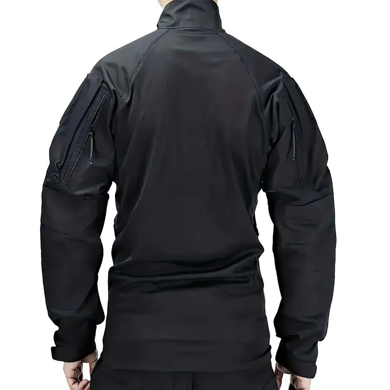 Men's Long-Sleeve Multi-Pocket Tactical Shirt - image 7