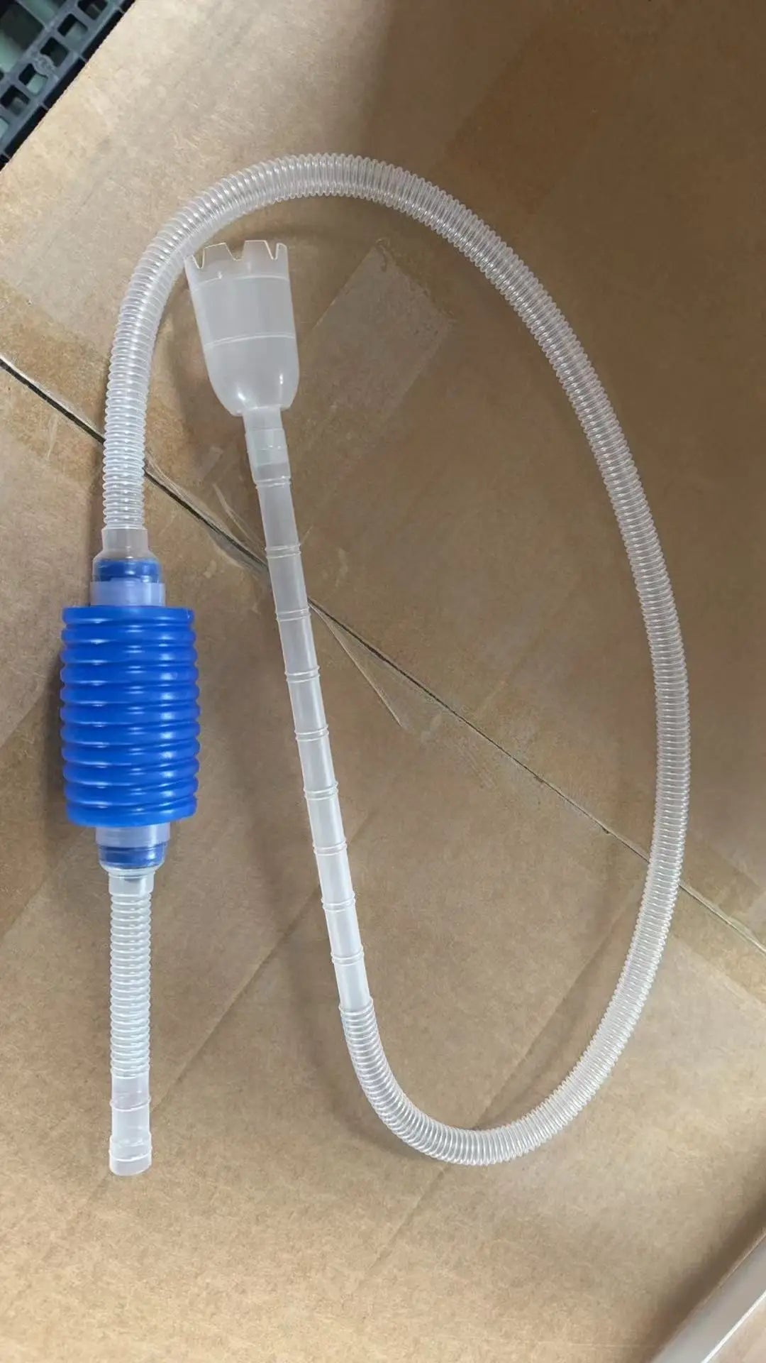 1Pcs Aquarium Siphon Fish Tank Syphon Vacuum Gravel Water Filter Cleaner Siphon Pump Manual Cleaner ChangerSafe Vacuum