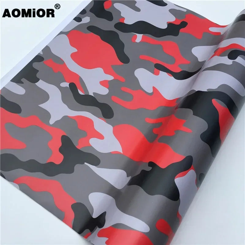Camo Vinyl Wrap Film Roll - Car Motorcycle Laptop DIY Sticker - image 8