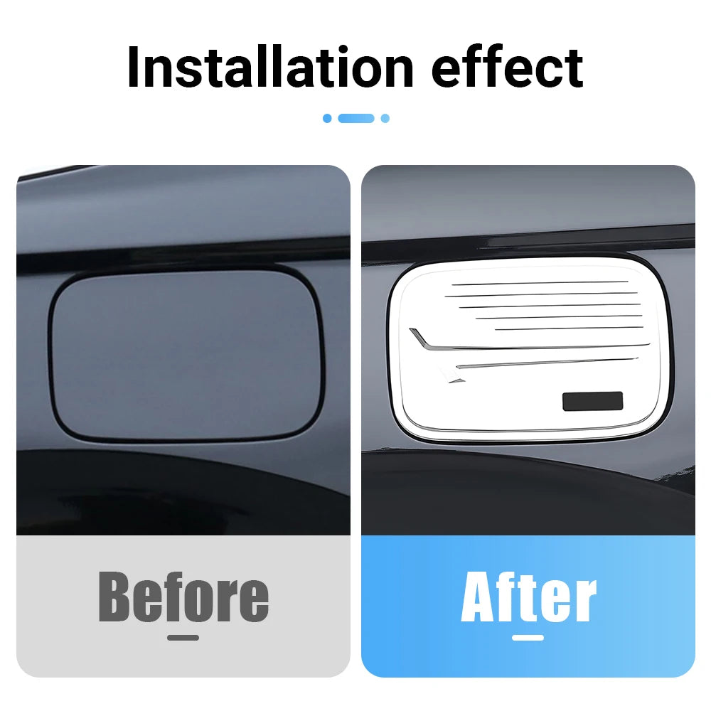 Car Accessories For Honda CR-V CRV 6th Gen 2023 2024 2025 Hybrid ABS Exterior Car Oil Fuel Tank Gas Cap Cover Case Trim Sticker