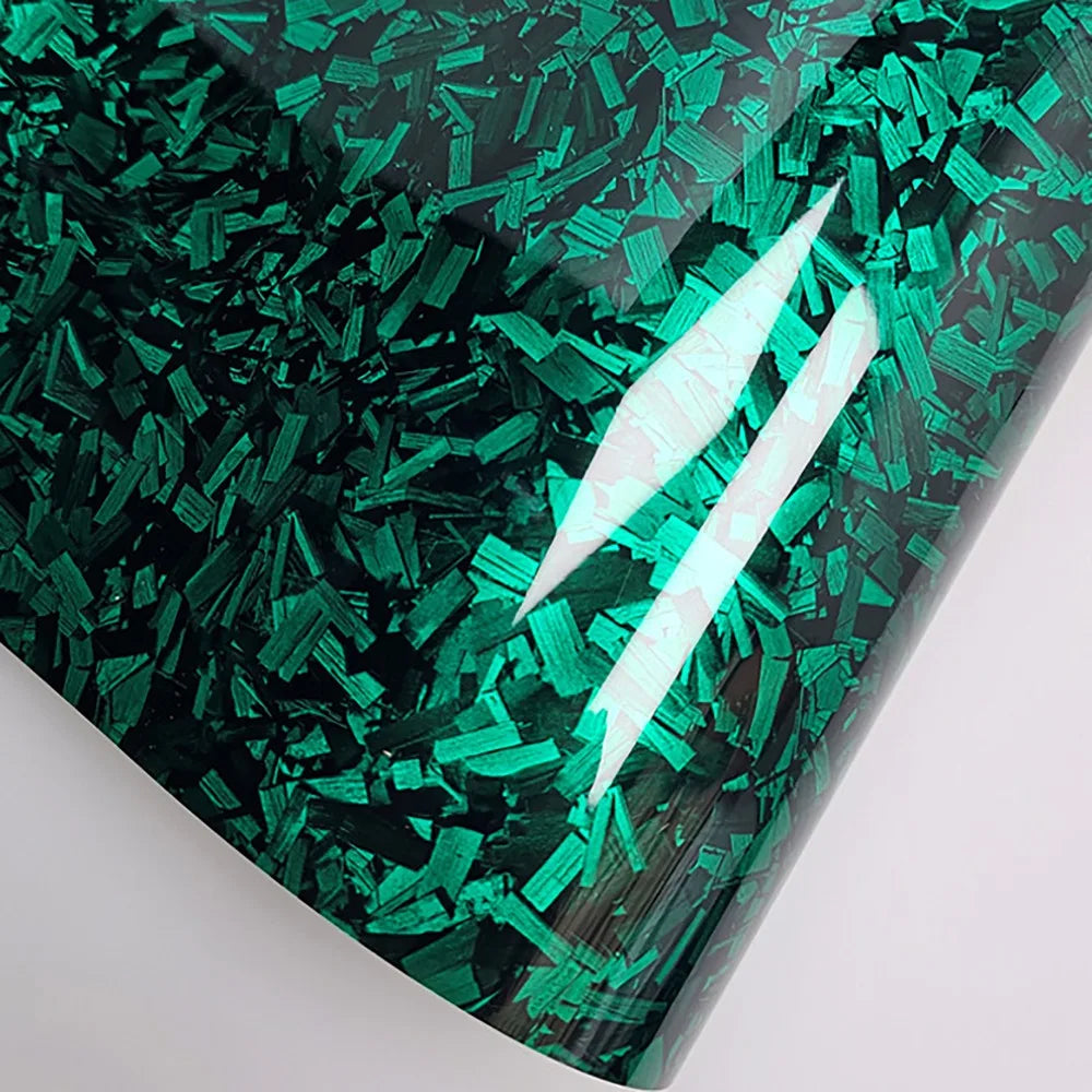 50 x 30cm Carbon Fiber Vinyl Wrap Film, High Gloss 3D 6D Effect - view 18