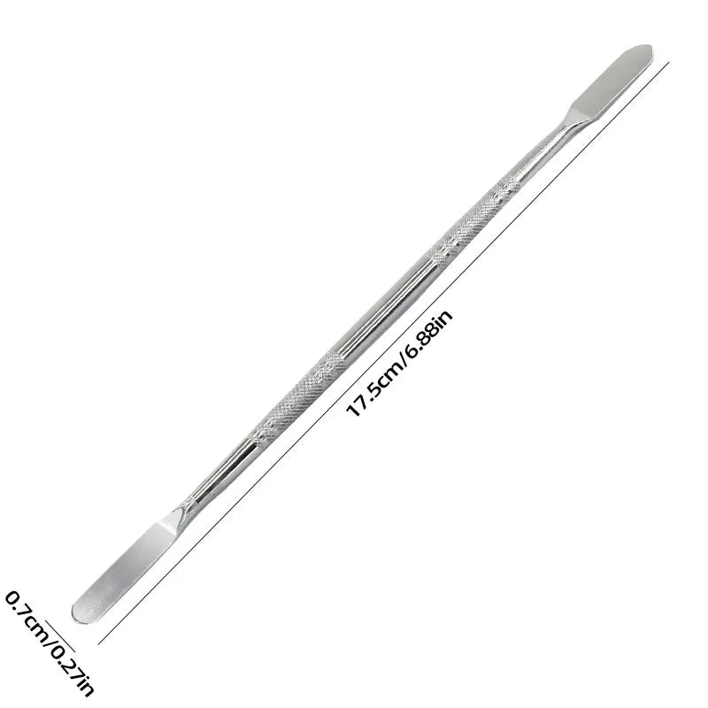 Double-Ended Stainless Steel Metal Spudger Pry Bar - Electronics Opening Repair Tool