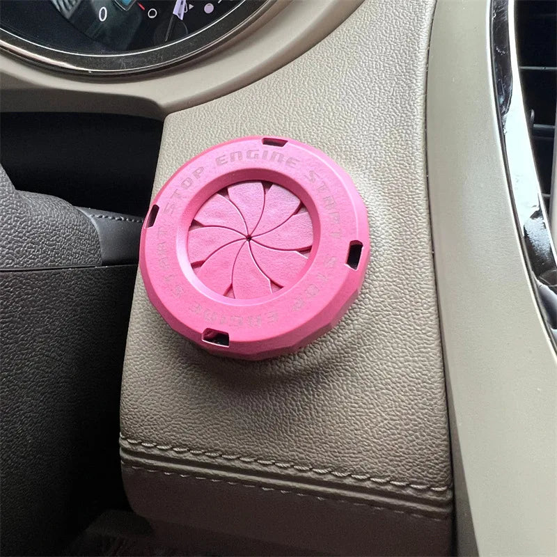 Decorative Push Start Button Cover, 9 Colors