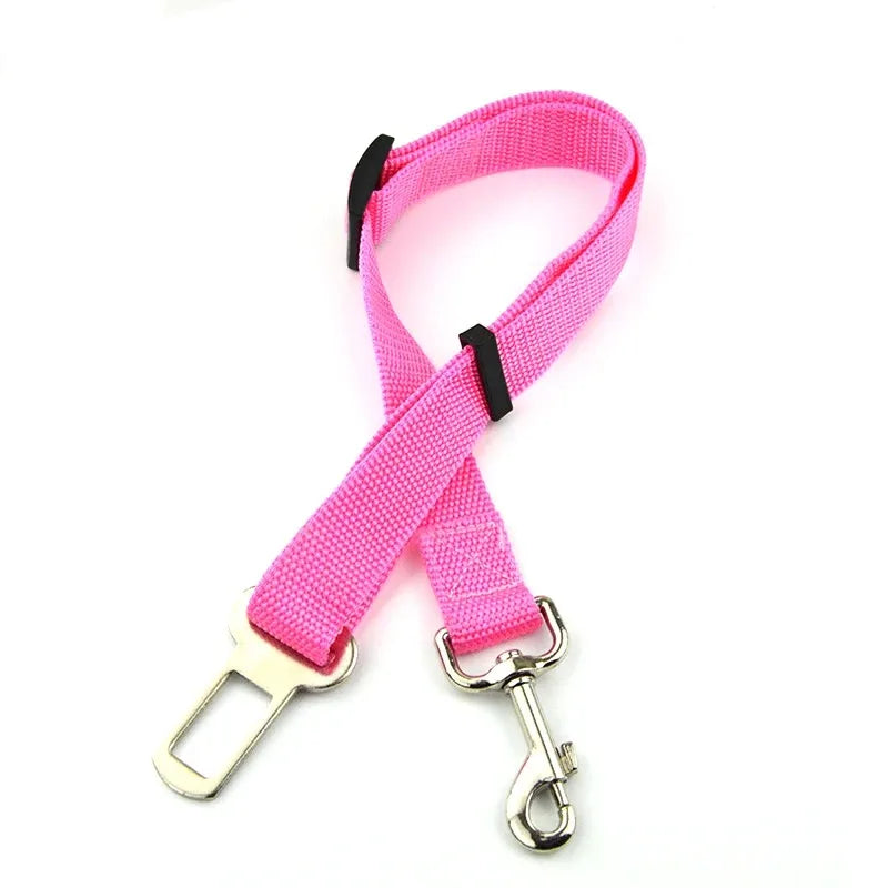 Adjustable Dog Car Seat Belt Harness for Safe Travel - image 10
