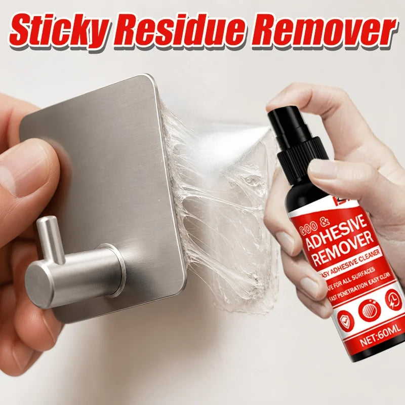 Adhesive Residue Remover Spray – Wall Hooks, Tape & Car Decals